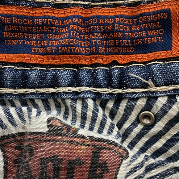 Rock Revival Cut Off Denim Shorts Sz. 30 - Picture 8 of 8